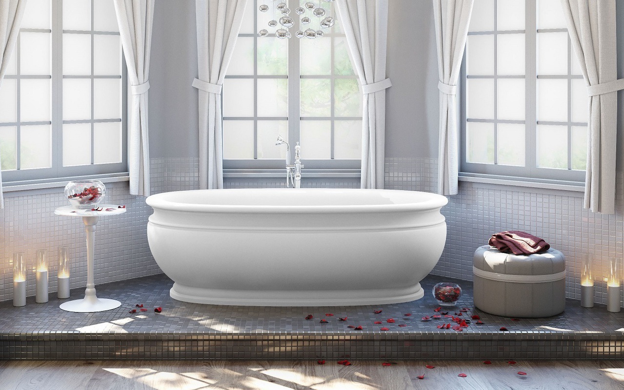 Take a Luxury Bath By Candlelight